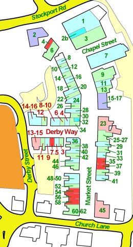 Market Street Area Map